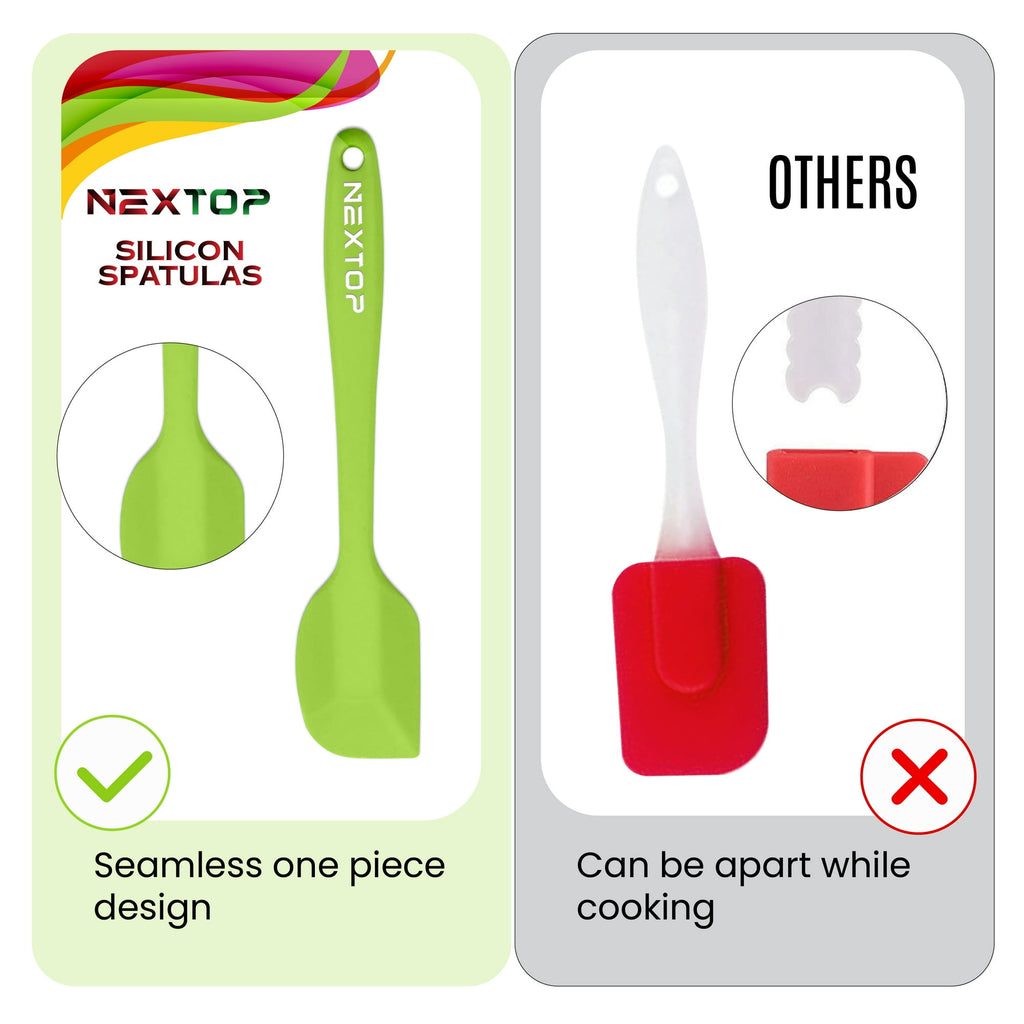 Silicone Spatula 11 inch 8 Piece Set