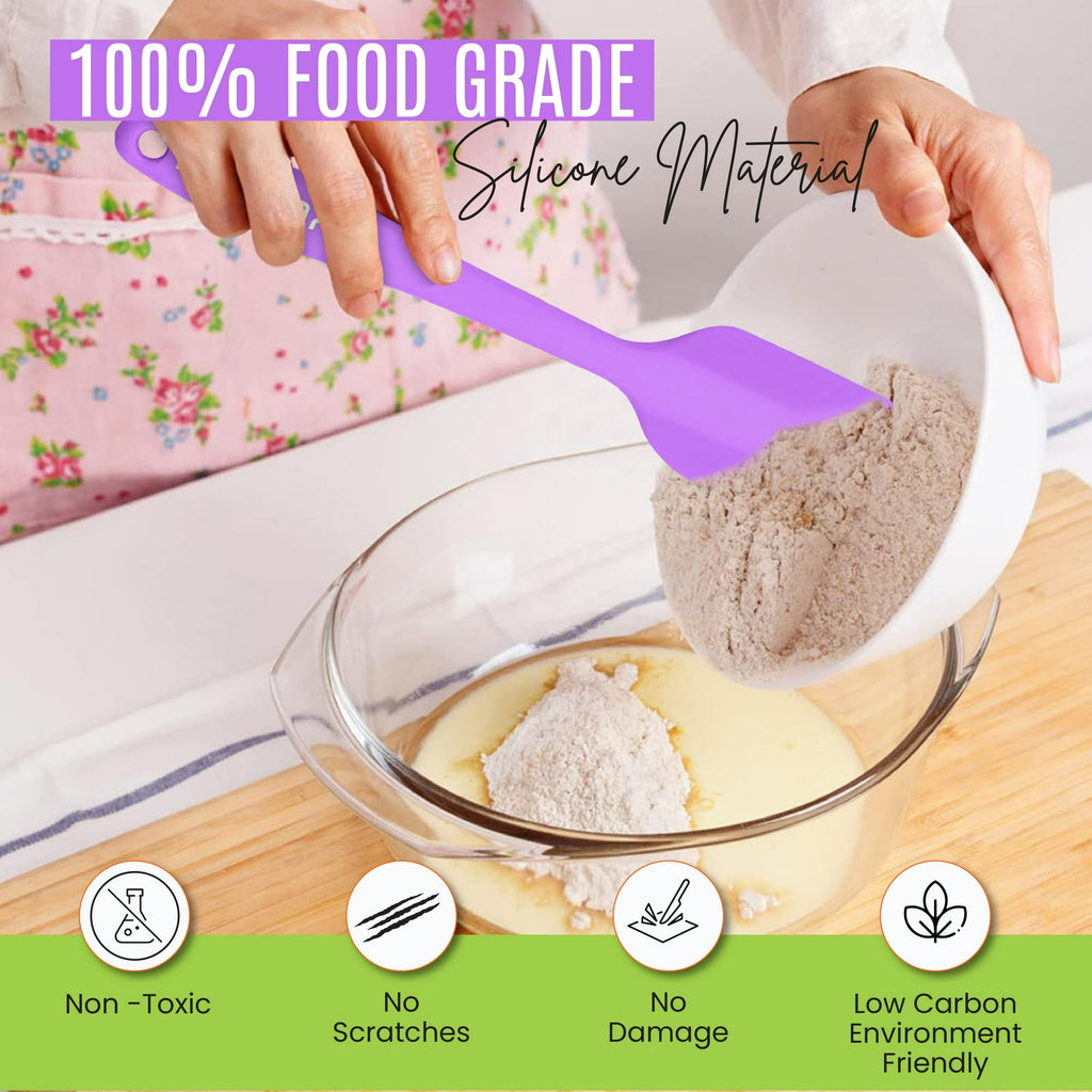 Silicone Spatula 11 inch 8 Piece Set